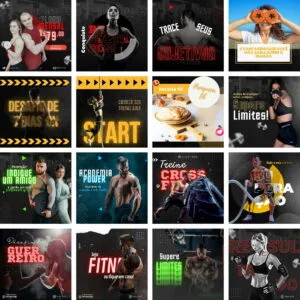 Pack Canva Academia Template Canva 30 Artes + Bônus