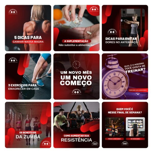 Pack Canva Academia Template Canva 30 Artes + Bônus
