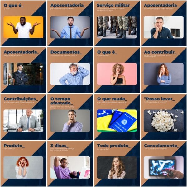 Pack Canva Advogado Advocacia Template Canva 200 Artes + Legendas