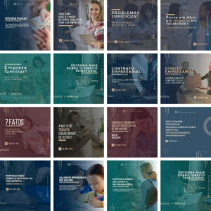 Pack Canva Advogado Template Canva 40 Artes + Bônus