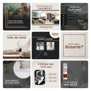 Pack Canva Arquitetos Template Canva 30 Artes + Bônus