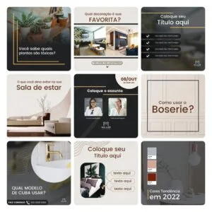 Pack Canva Arquitetos Template Canva 30 Artes + Bônus