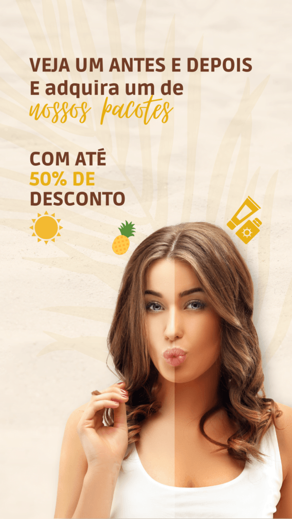Pack Canva Bronzeamento Template Canva 29 Artes Storie + Bônus