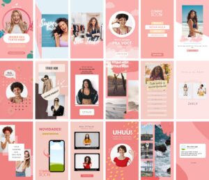 Pack Canva Capas Reels IGTV Instagram  Template Canva 20 Artes + Bônus