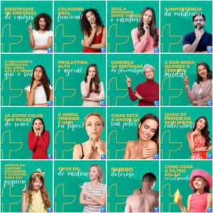 Pack Canva Clinicas Medica Template Canva 200 Artes + Legendas