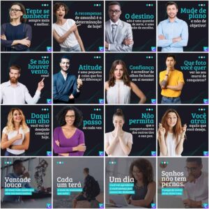 Pack Canva Coach Template Canva 200 Artes + Legendas