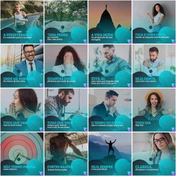 Pack Canva Coach Template Canva 200 Artes + Legendas