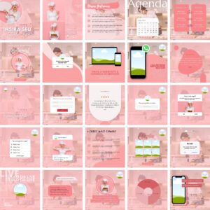 Pack Canva Confeiteira Confeitaria Template Canva 25 Artes + Bônus