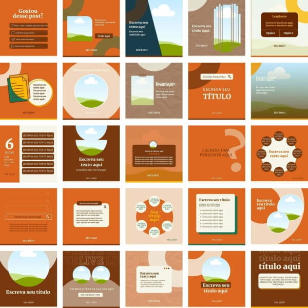Pack Canva Contabilidade Template Canva 230 Artes + Bônus