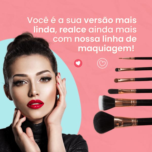 Pack Canva Cosmético Template Canva 30 Artes + Bônus