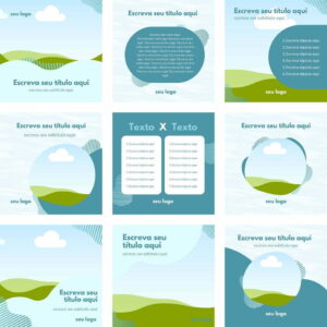 Pack Canva Dentista Odonto Template Canva 10 Artes + Bônus