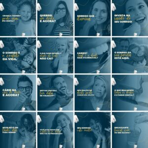 Pack Canva Dentista Odonto Template Canva 200 Artes + Legendas
