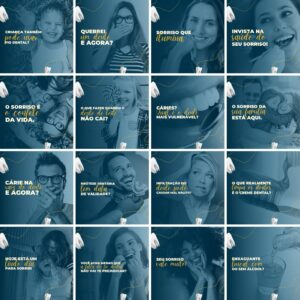 Pack Canva Dentista Odonto Template Canva 200 Artes + Legendas