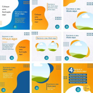 Pack Canva Empresas Startup Template Canva 10 Artes + Bônus