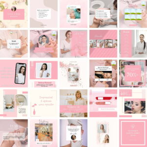 Pack Canva Estética 2.0 Template Canva 25 Artes + Bônus