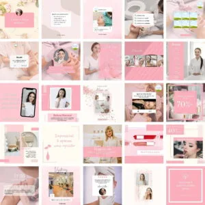 Pack Canva Estética 2.0 Template Canva 25 Artes + Bônus