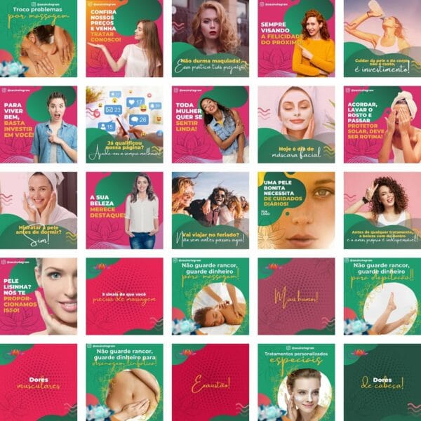 Pack Canva Estética Template Canva 290 Artes + Bônus