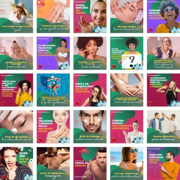 Pack Canva Estética Template Canva 290 Artes + Bônus