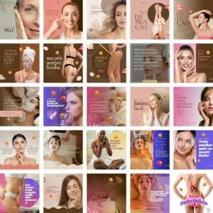 Pack Canva Estética Template Canva 290 Artes + Bônus