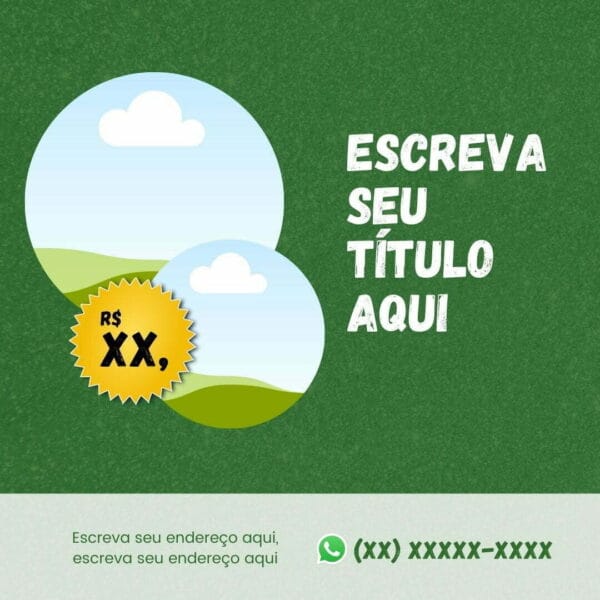Pack Canva Hortifruti Sacolão Feira Template Canva 12 Artes + Bônus