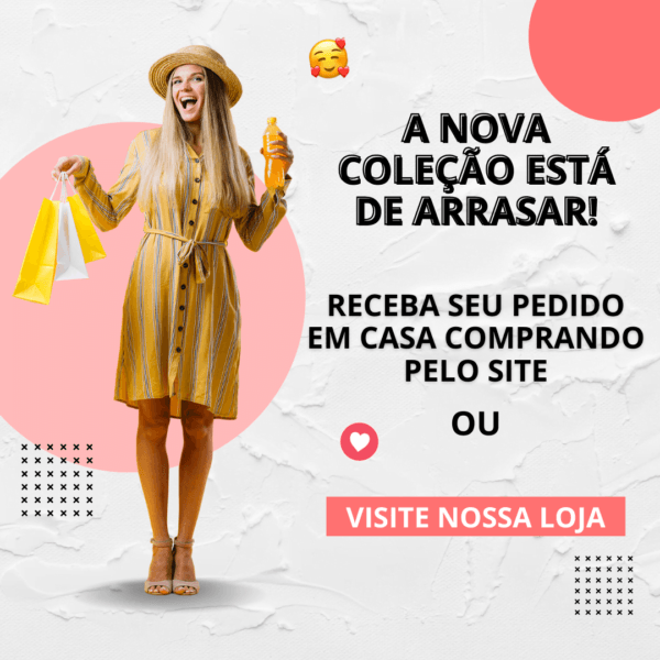Pack Canva Loja de Roupas Template Canva 30 Artes + Bônus