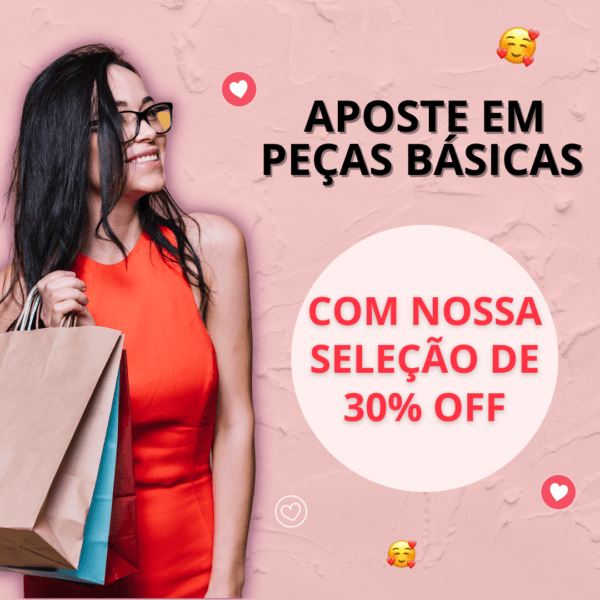 Pack Canva Loja de Roupas Template Canva 30 Artes + Bônus