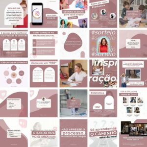 Pack Canva marketing Digital 2.0 Template Canva 25 Artes + Bônus