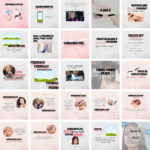 Pack Canva Micropigmentação 2.0 Template Canva 37 Artes + Bônus