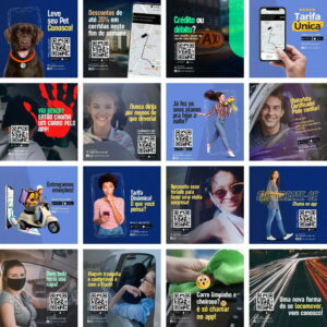 Pack Canva Mobilidade Urbana 2.0 Template Canva 50 Artes + Bônus
