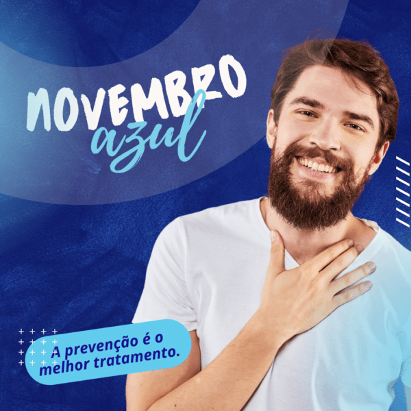 Pack Canva Novembro Azul Template Canva 30 Artes + Bônus