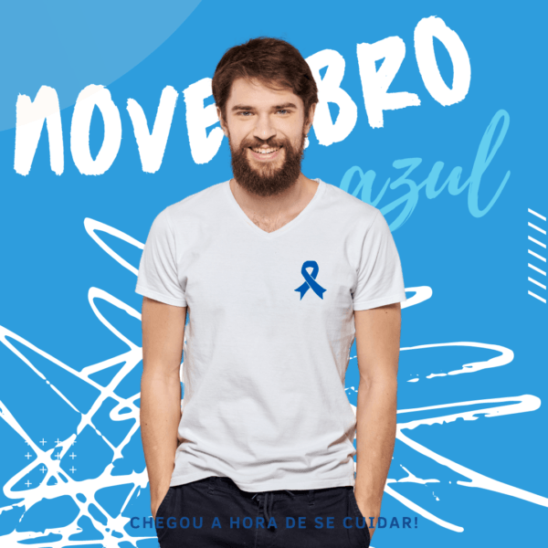 Pack Canva Novembro Azul Template Canva 30 Artes + Bônus