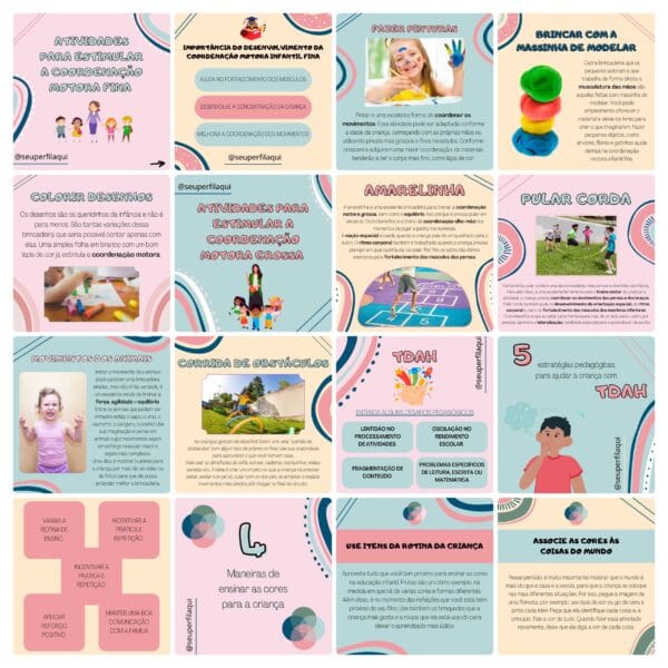 Pack Canva Pedagoga Template Canva 100 Artes + Bônus