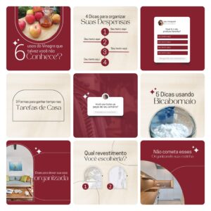 Pack Canva Personal Organizer Template Canva 30 Artes + Bônus