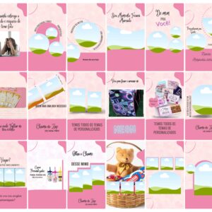 Pack Canva Personalizados Sublimação Template Canva 100 Storie