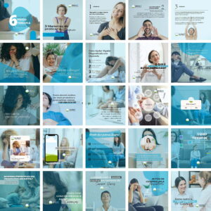 Pack Canva Psicologia Psicologo 2.0 Template Canva 25 Artes + Bônus