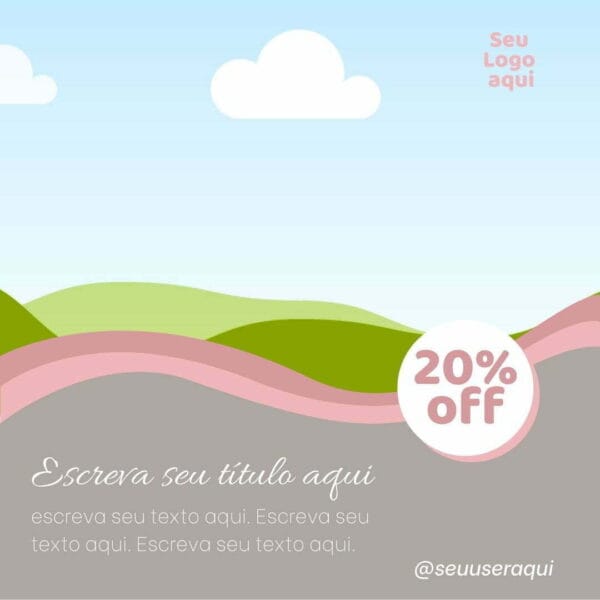 Pack Canva Salão de Beleza Feminino Template Canva 10 Artes + Bônus