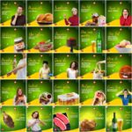 Pack Canva Supermercados Template Canva 200 Artes + Legendas