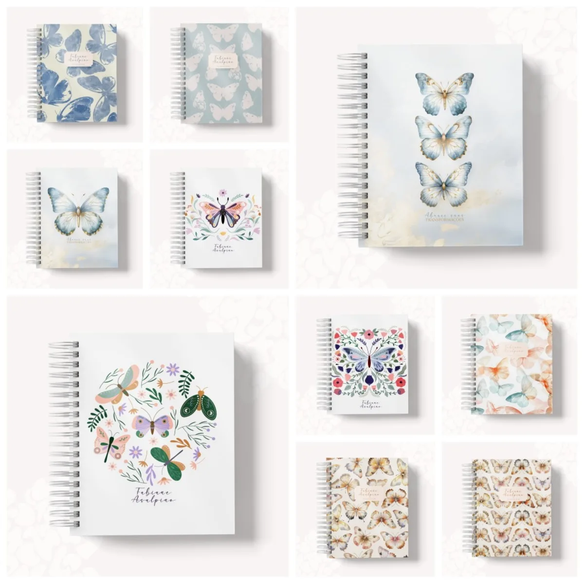 Pack Capas Borboletas 5 Pack Capas Borboletas