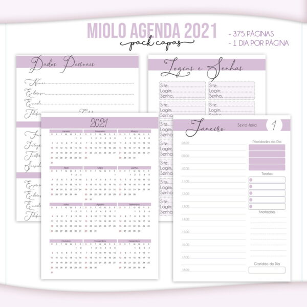 Pack Capas e Miolos 2021