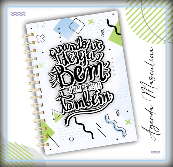 Pack Capas Lettering Masculina
