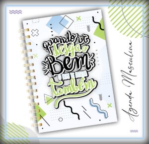 Pack Capas Lettering Masculina