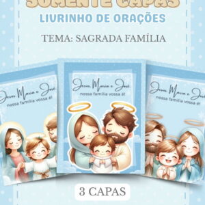 Pack Capas Sagrada Família - Arquivo Digital