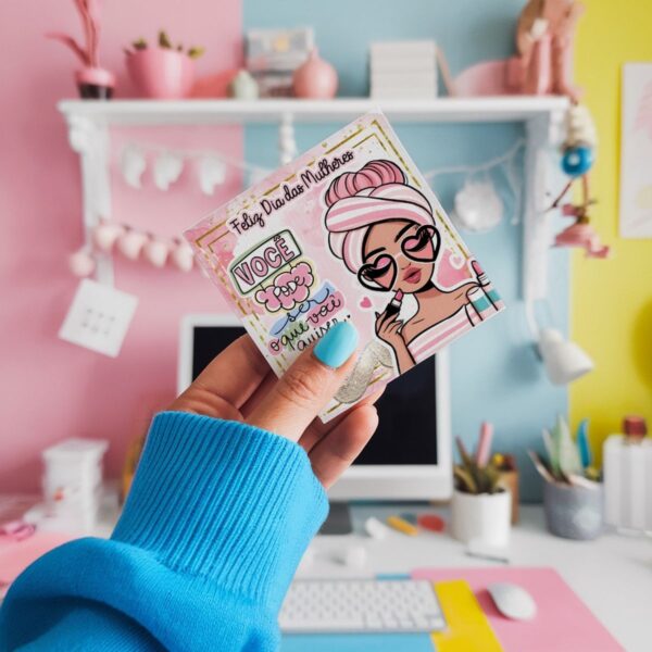 Pack Cards + Fundos Mulheres: 100 Artes para Presentes