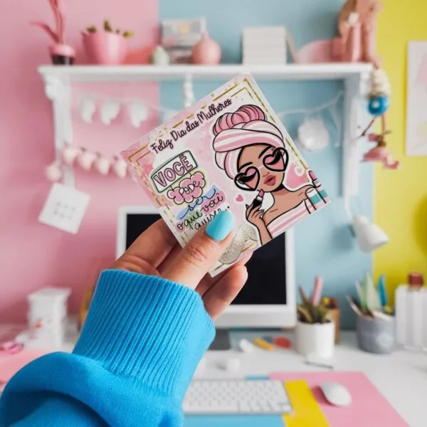 Pack Cards + Fundos Mulheres: 100 Artes para Presentes