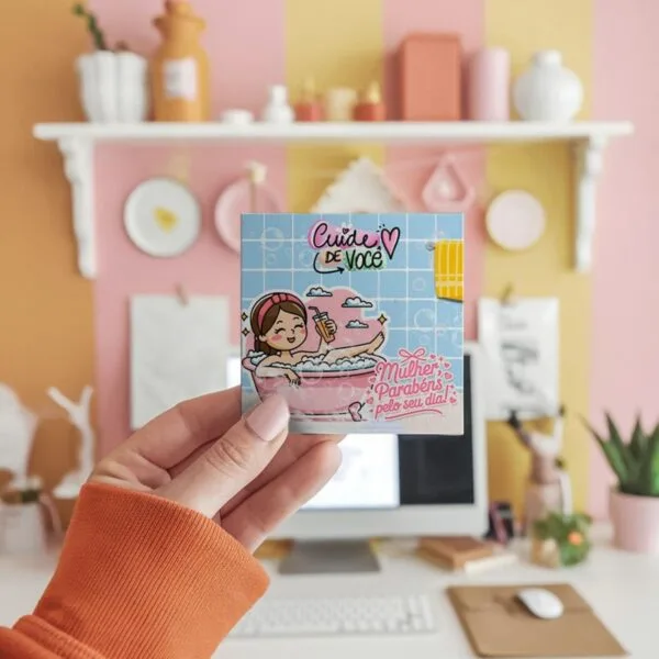Pack Cards + Fundos Mulheres: 100 Artes para Presentes