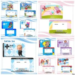 Pack Cartão Sus 11 Pack Cartão Sus