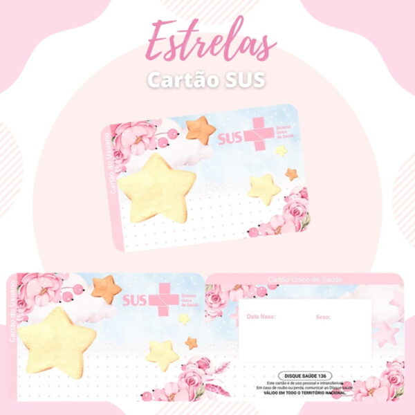 Pack Cartão Sus Meninos e Meninas