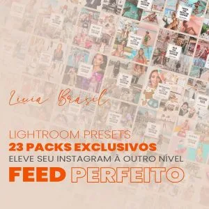 Pack Completo Livia Brasil Presets Lightroom Instagram Fotos