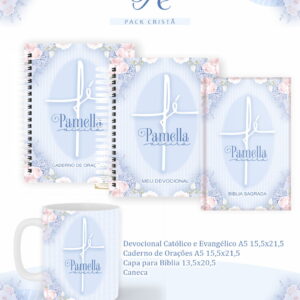 Pack Cristã Fé - Arquivo Digital 5 Pack Cristã Fé - Arquivo Digital