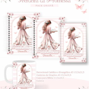 Pack Cristã Herdeira da Promessa - Arquivo Digital 2 Pack Cristã Herdeira da Promessa - Arquivo Digital